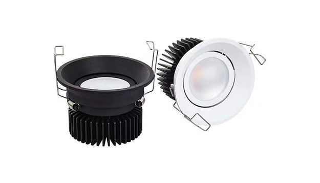 adjustable frosted cob hotel downlight