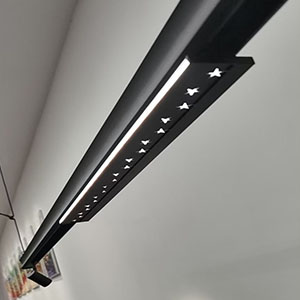 24v magnetic linear light with star