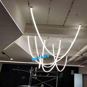 Shaded støbt gennembore 360° led flexible lighting China supplier | KLM 360° flexible lights