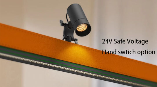 hand control led linear light